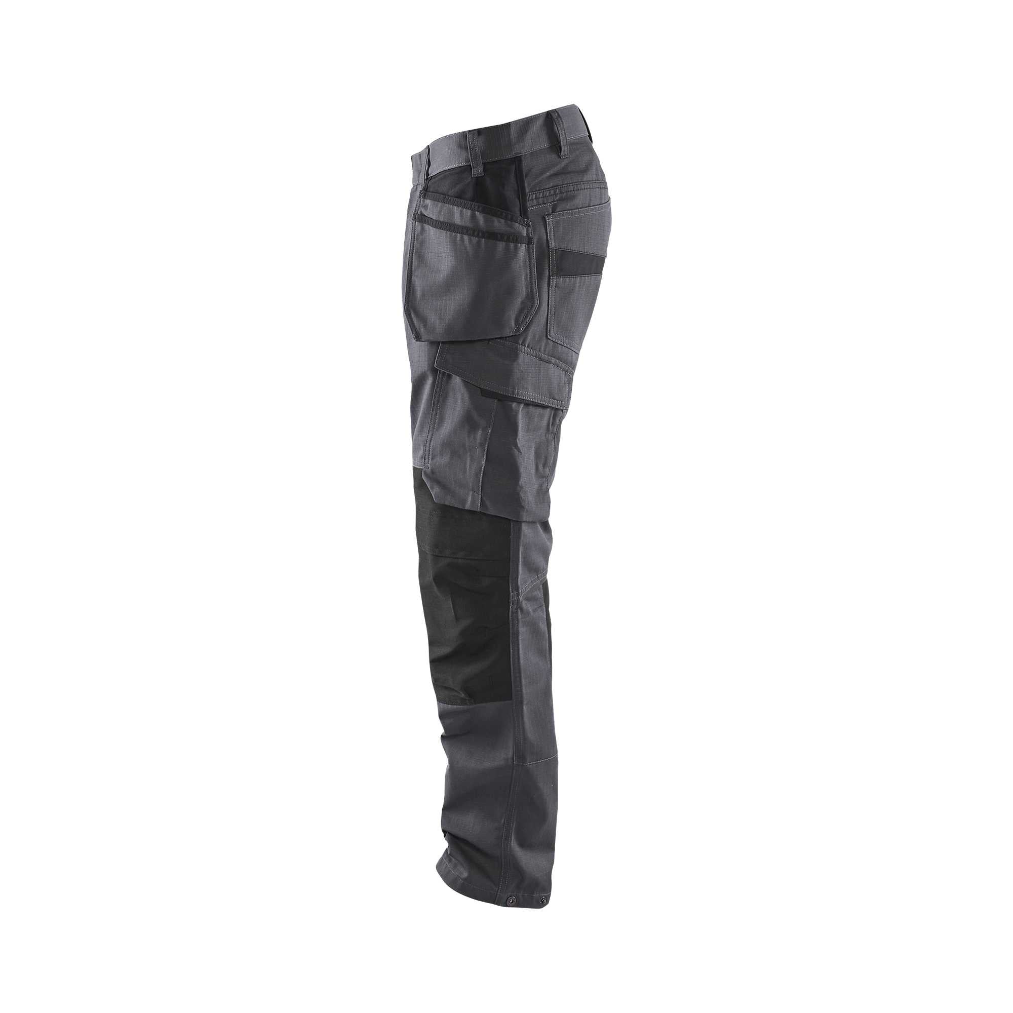 BLAKLADER 14961330 | Service trousers with stretch and tool pockets Work Trousers Men - Ripstop Fabric